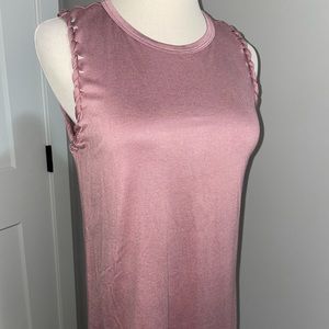 Mauve Braided Tank Top